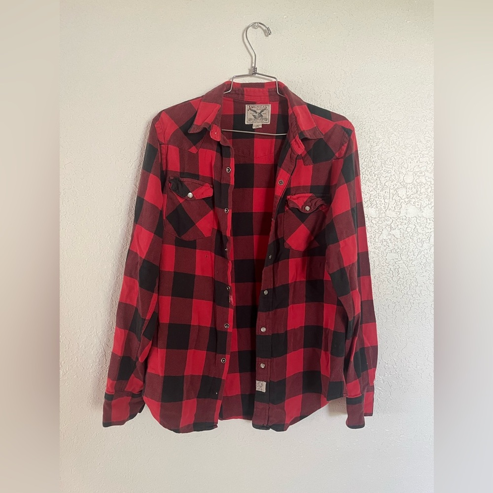 American Living Pearlsnap Flannel